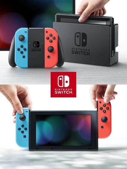 Žaidimų konsolė Nintendo Switch Neon-Red/Neon-Blue, HDMI / Wi-Fi Žaidimų konsolė Nintendo Switch Neon-Red/Neon-Blue, HDMI / Wi-Fi