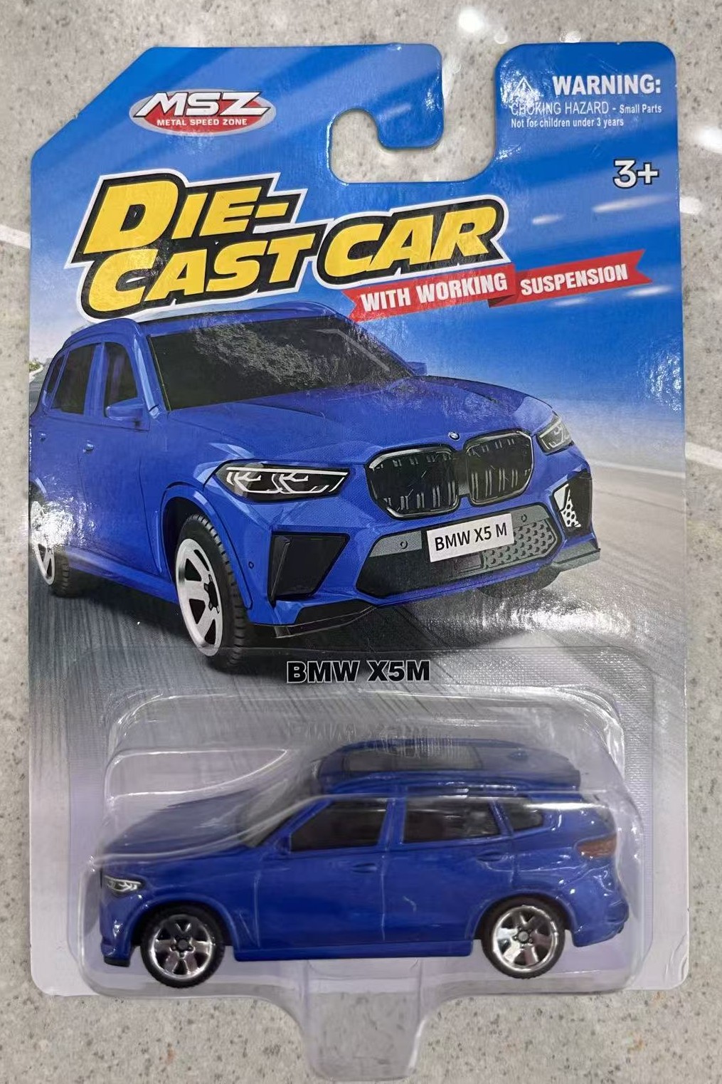 Rotaļlieta automašīna MSZ BMW X5M, 1:64