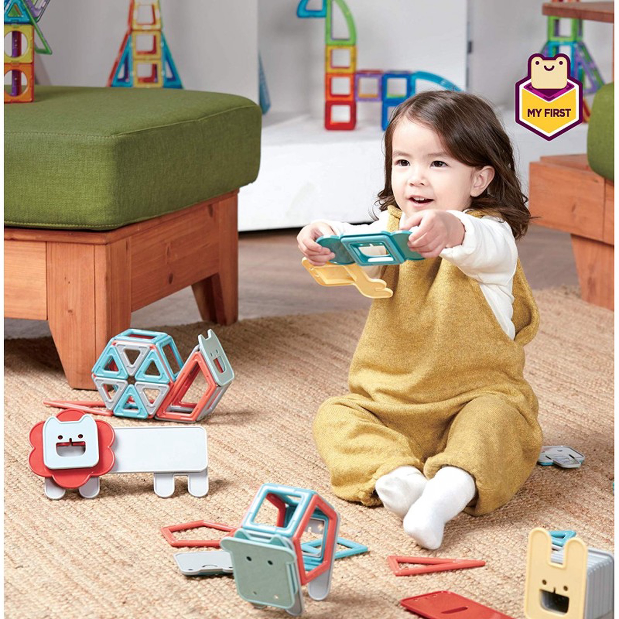 Jumbled Path Magnetkonstruktor Magformers Animal Jumble Go Set, 60 tk - K-rauta