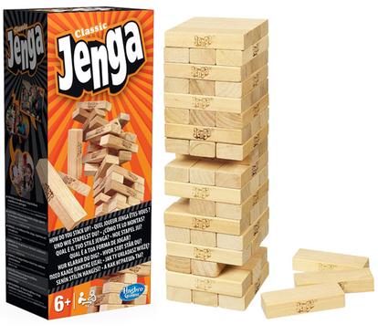 Žaidimas bokštas Jenga Hasbro Gaming Jenga A2120, LT LV EE RUS Žaidimas bokštas Jenga Hasbro Gaming Jenga A2120, LT LV EE RUS