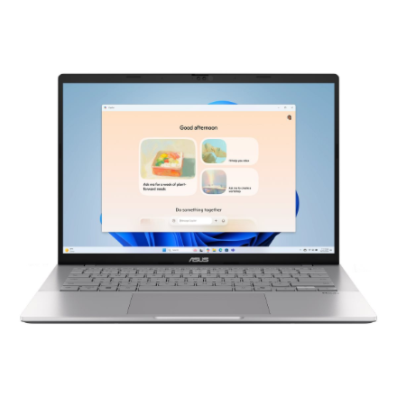 Nešiojamas kompiuteris Asus Vivobook S14 S3407VA-LY076W, 210H, 16 GB, 512 GB, 14 ", Intel UHD Graphics, pilka sp., ANGLŲ (US), Windows 11 home