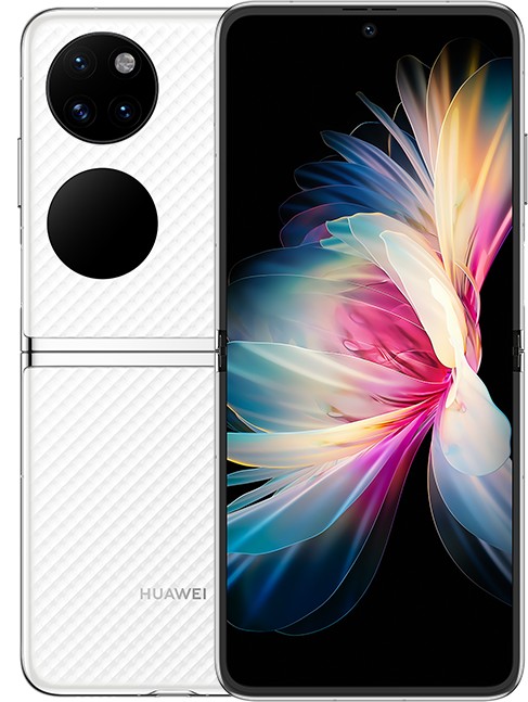 Mobilusis telefonas Huawei P50 Pocket, 256 GB, balta sp.