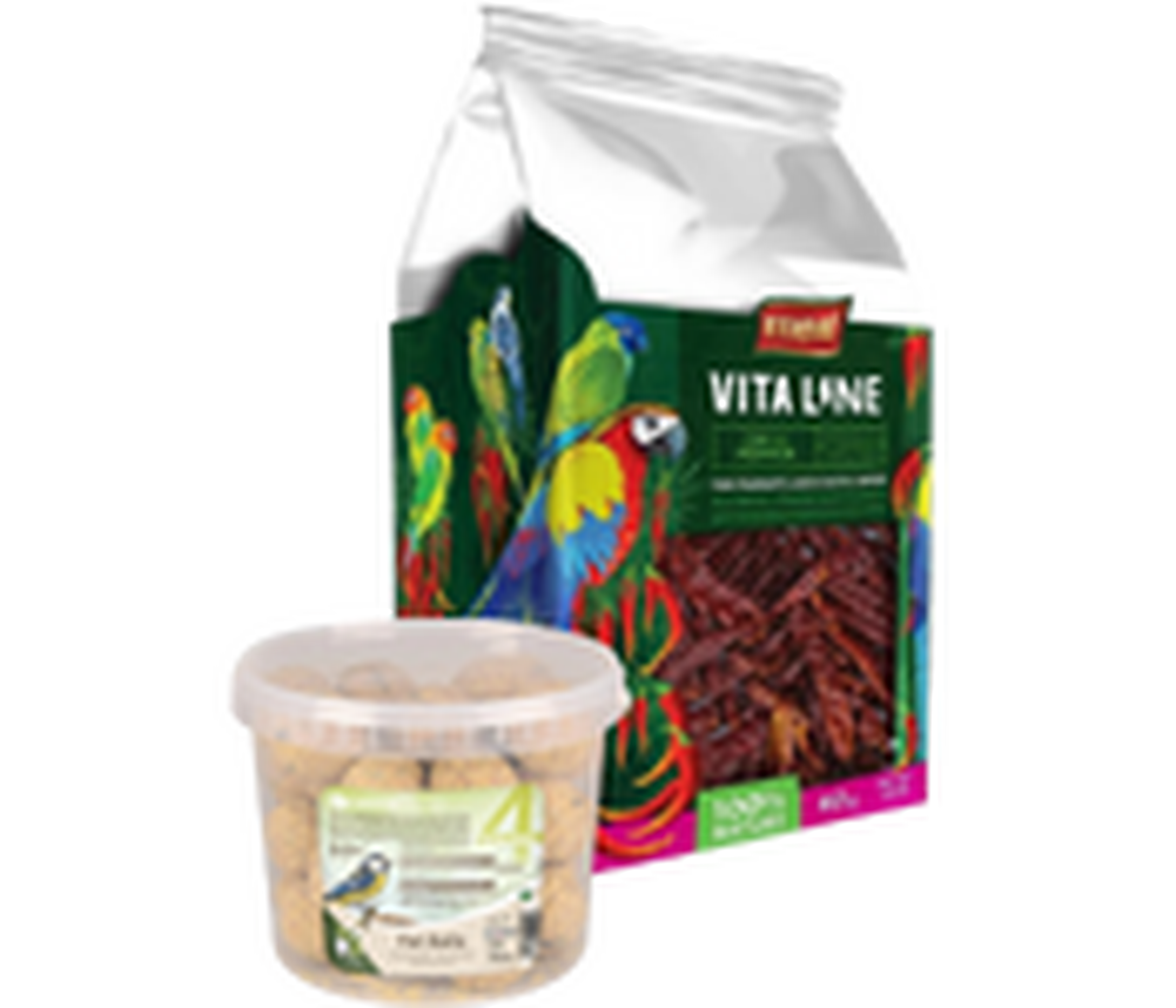 Linnutoit, maiustused ja vitamiinid