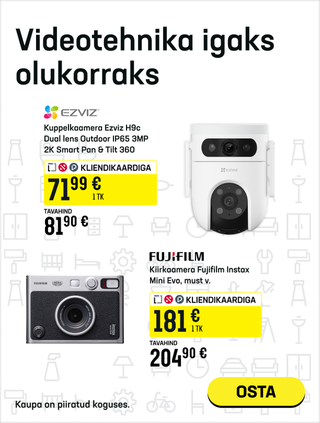 Videotehnika igaks olukorraks