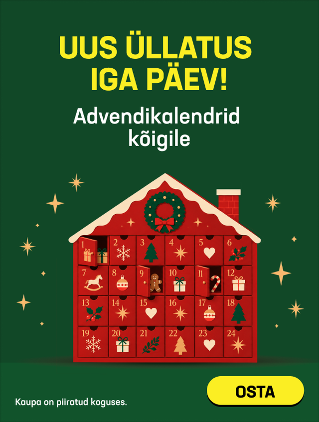 UUS ÜLLATUS IGA PÄEV! Advendikalendrid kõigile!