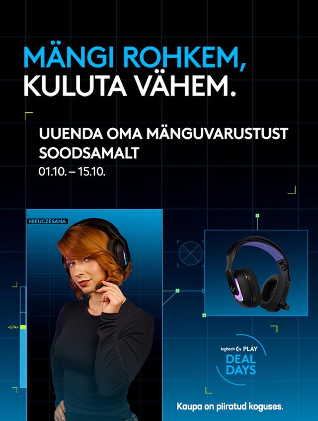 Mängi rohkem, kuluta vähem.