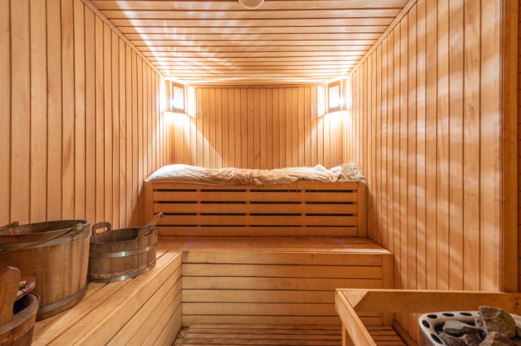 sauna lava kõrgus