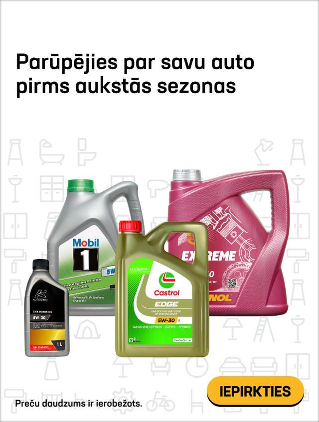 Parūpējies par savu auto pirms aukstās sezonas