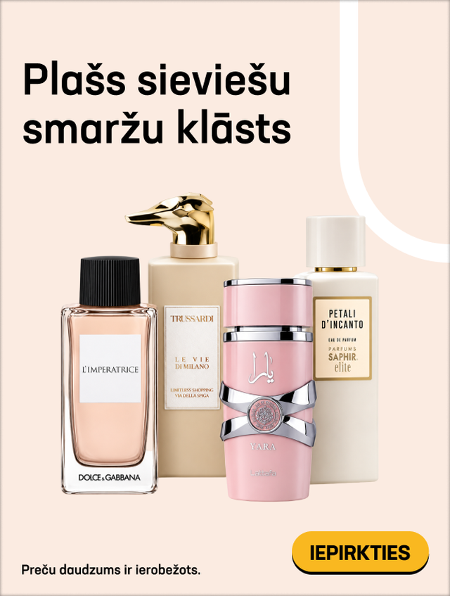 Plašs sieviešu smaržu klāsts