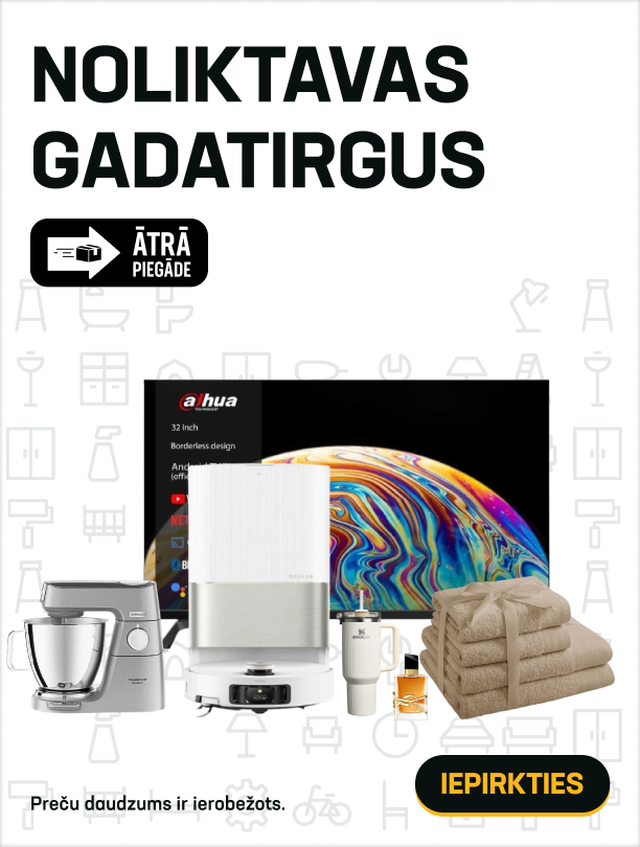 Noliktavas gadatirgus. Ātrā piegāde!