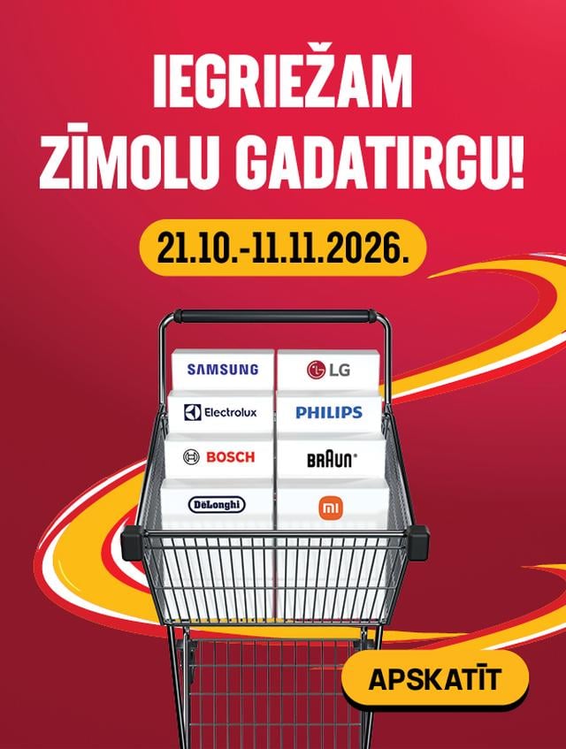 Iegriežam K Senukai gadatirgu! 21.10.2026. - 11.11.2026.