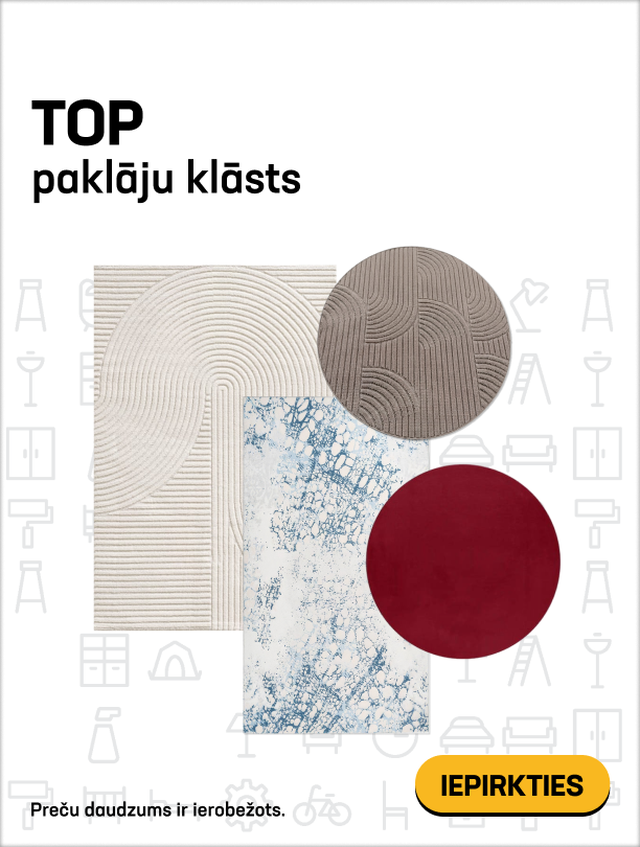 TOP paklāju klāsts