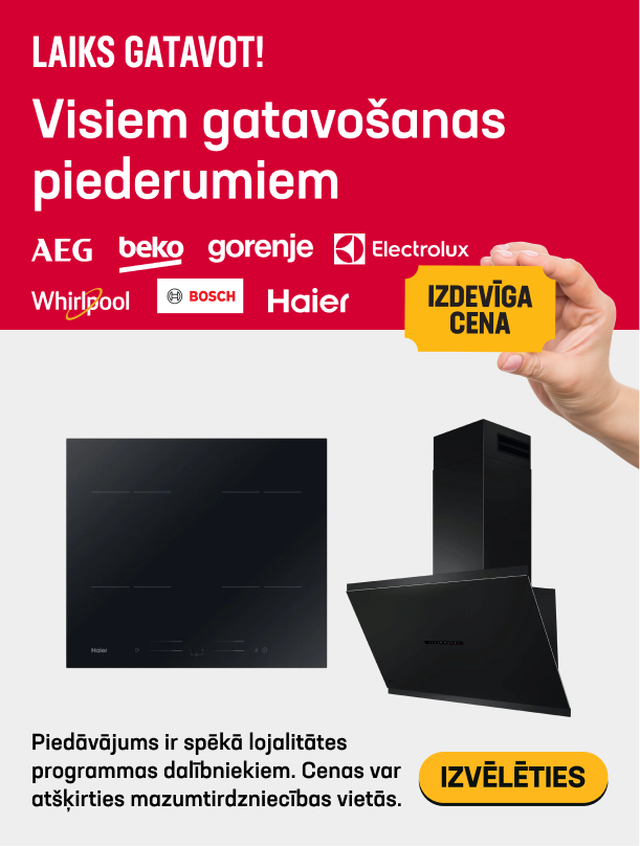 Laiks gatavot! 23.09.2026. - 19.10.2026.