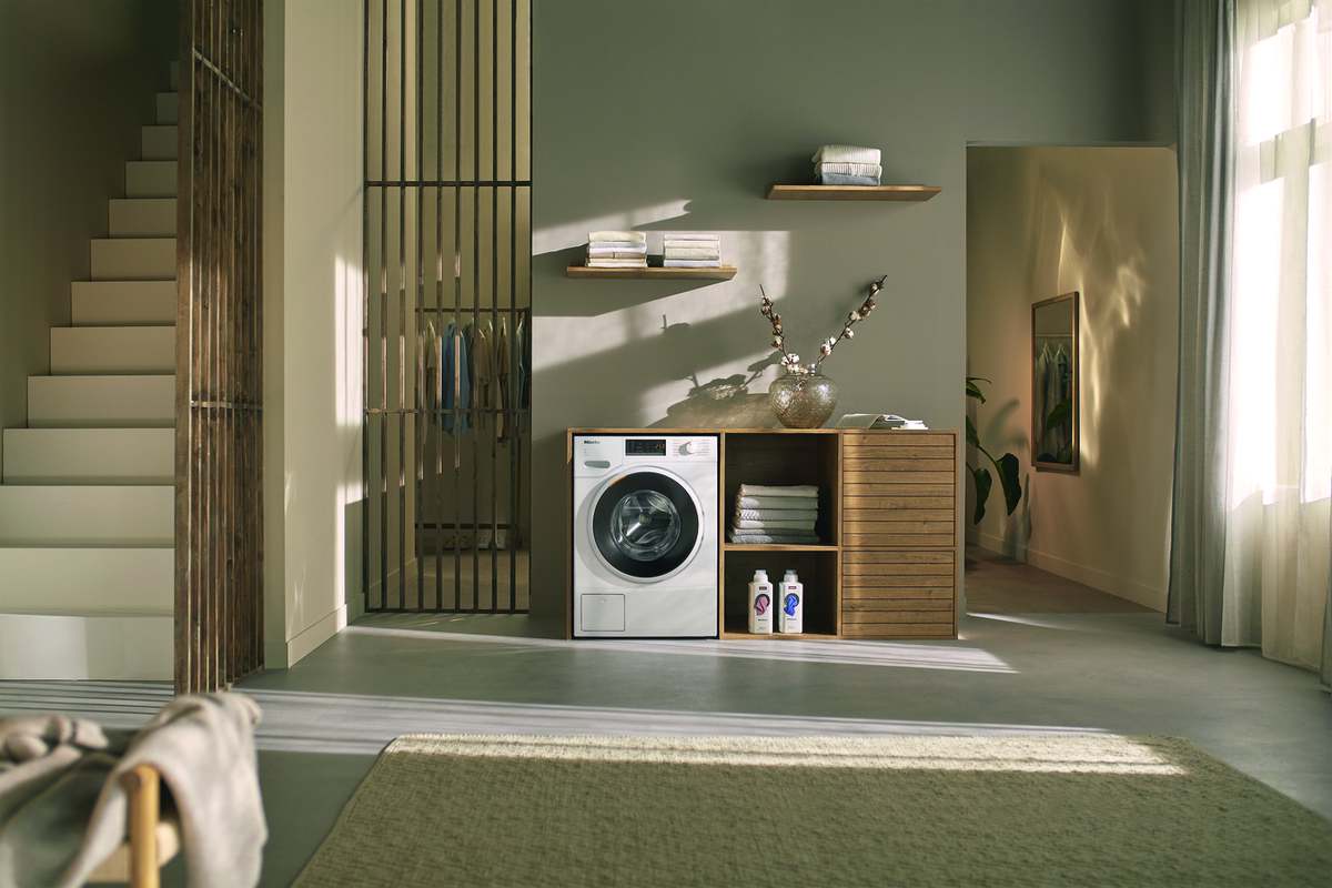 Veļas mašīna Miele WWA120WCS EU1 LW, 8 kg, bālgana krās.