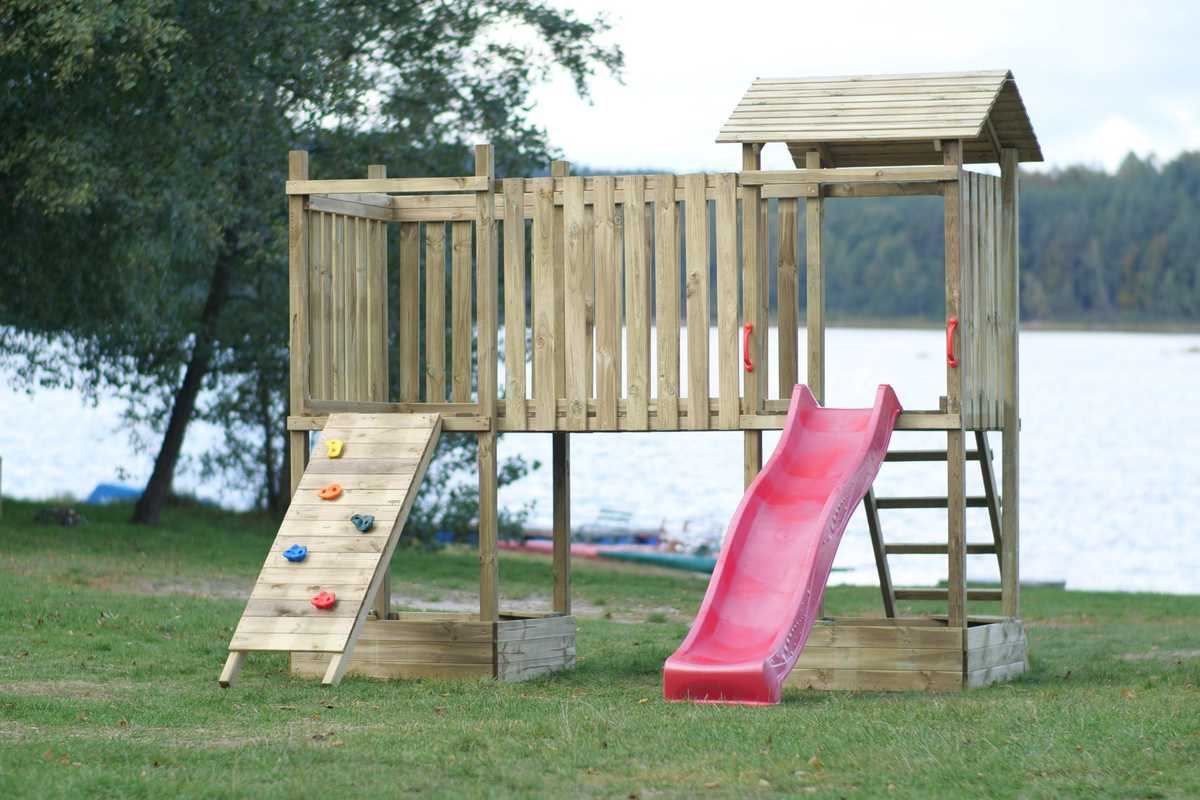 Rotaļu laukums 4IQ Rudolph, 323 cm x 359 cm x 281 cm