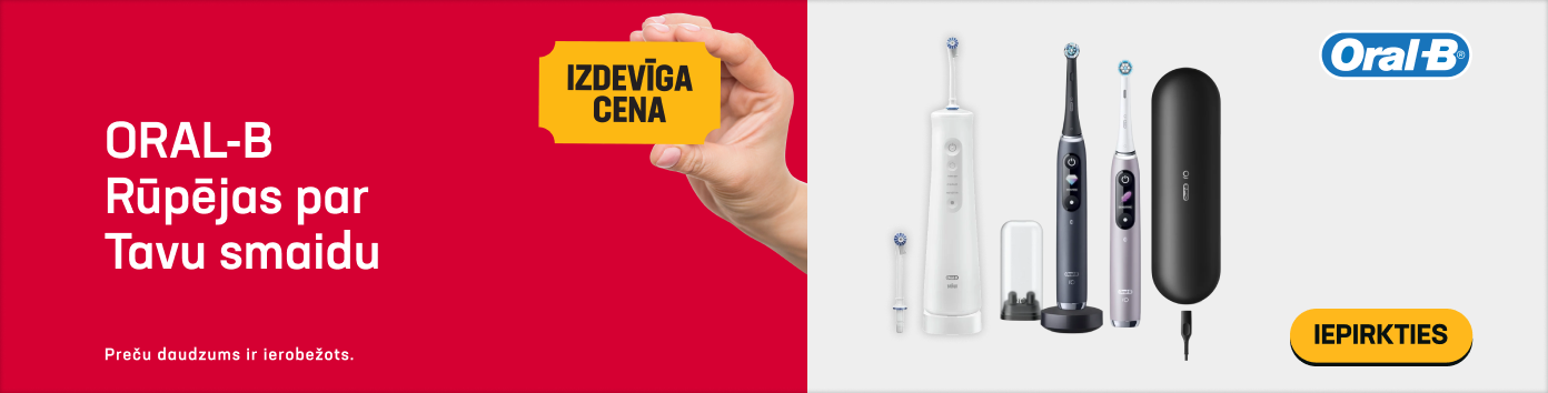 Oral-B. Rūpējas par Tavu smaidu