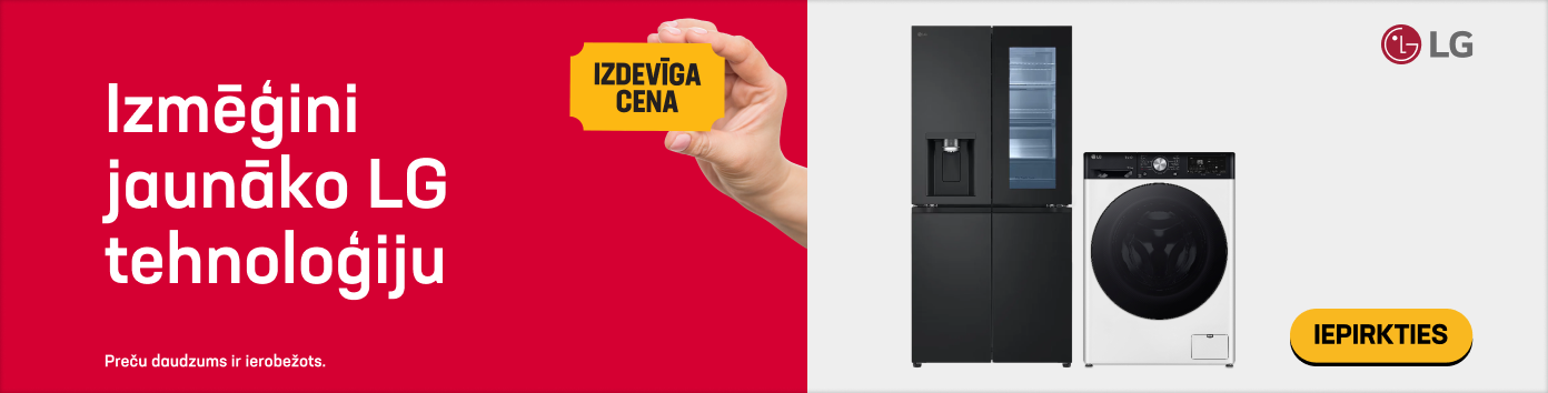 Izmēģini jaunāko LG tehnoloģiju