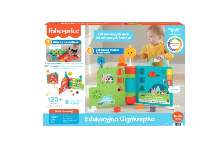 Fisher Price Sit To Stand Giant Storybook