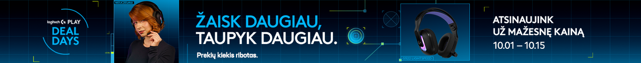 Žaisk daugiau, taupyk daugiau