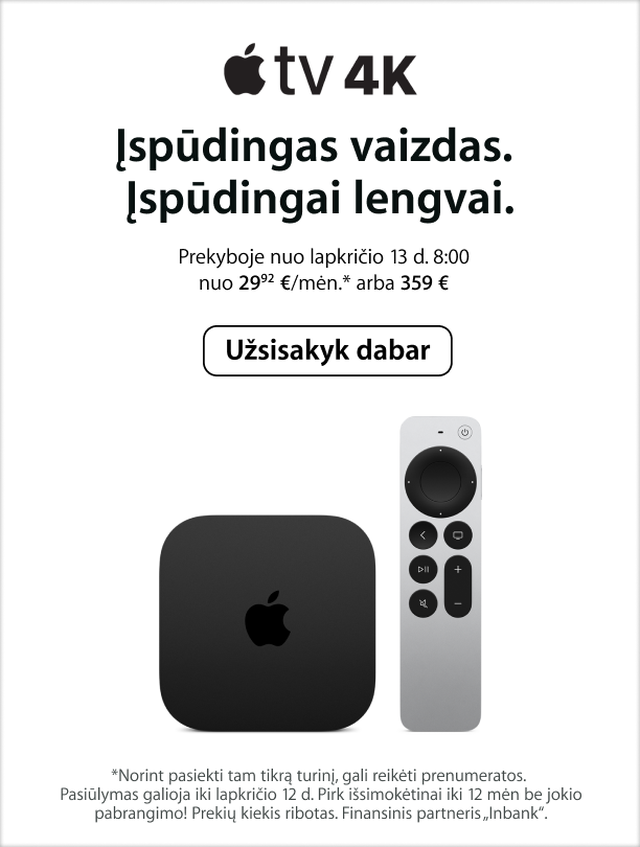 Įspūdingas vaizdas. Įspūdingai lengvai.