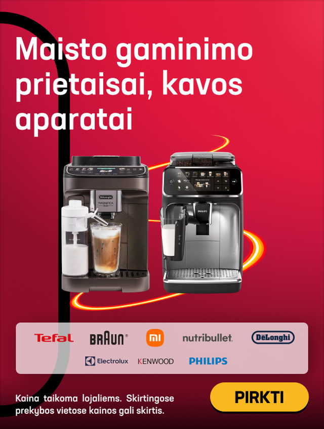 Maisto gaminimo prietaisai, kavos aparatai