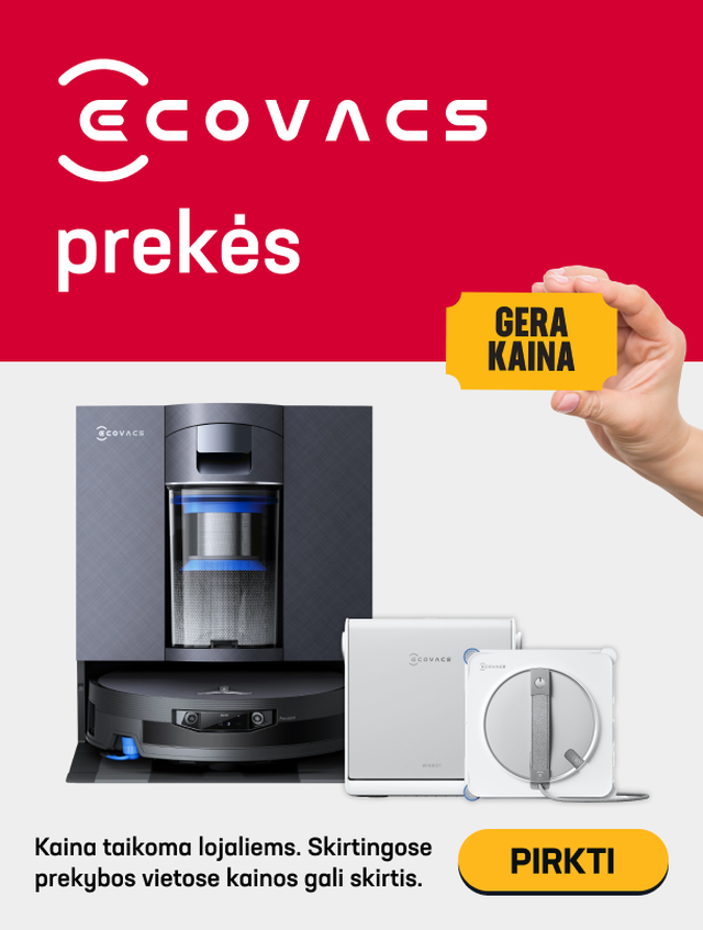 ECOVACS prekės