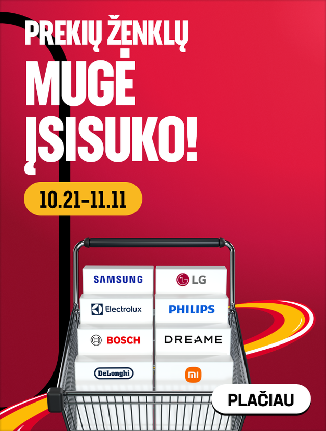 PREKIŲ ŽENKLŲ MUGĖ ĮSISUKO!
