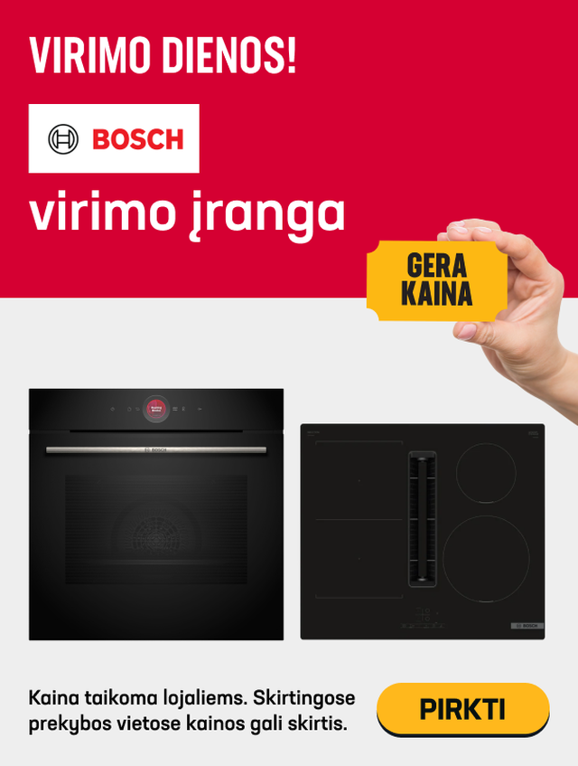 BOSCH virimo įranga