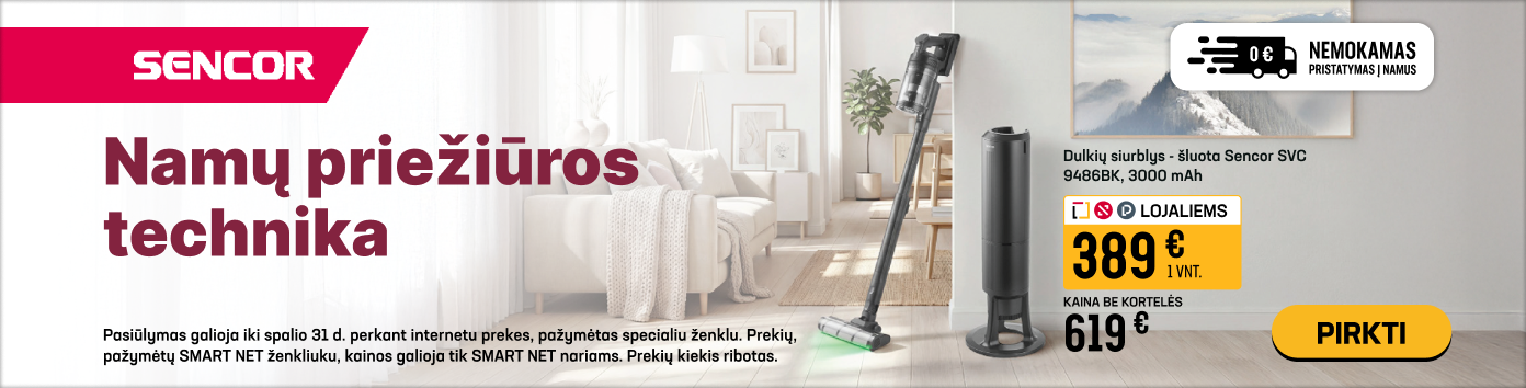 Namų priežiūros technika