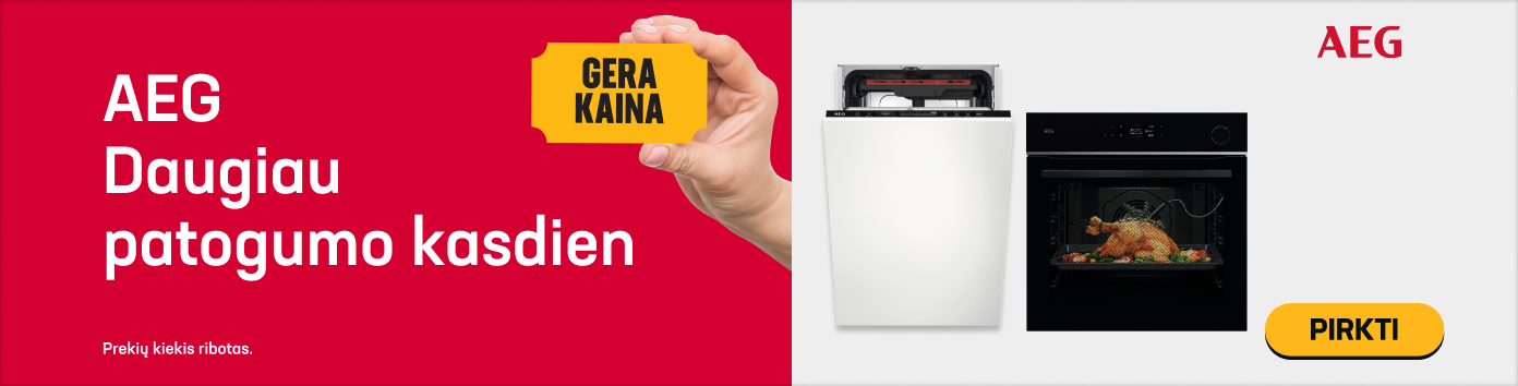 AEG Daugiau patogumo kasdien